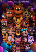 10th fnaf bday